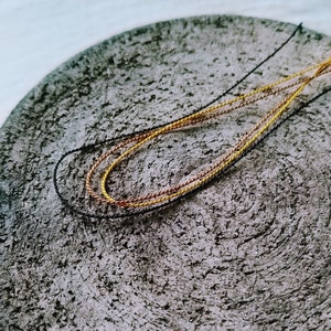 Restring Silk Thread, Silk Necklace, Floating Silk, Repair Silk, Adjustable Silk, Layering Necklace, Silk Chain, Pendant Chain, Gemstones