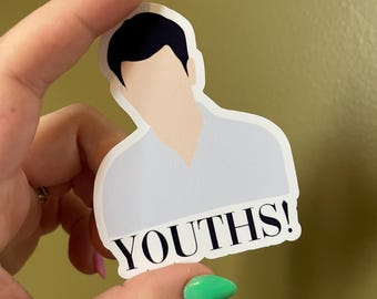 New Girl Schmidt Youths Vinyl Waterproof Sticker