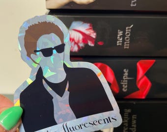 Twilight Edward Cullen Flourescents Holographic Sticker