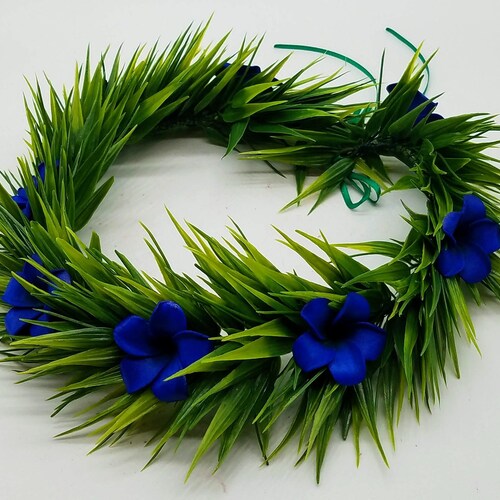 Island Grace Flower Crown/Haku Lei/ Pale