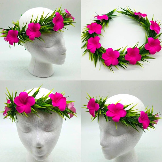 Moana Inspired Delicate Flower Crown - Etsy display picture 1