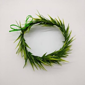 Delicate Haku Lei (Head lei) for Dance Costume, wedding, special occasion