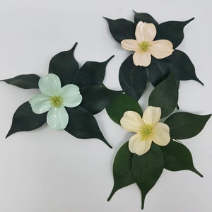Spring Fascinator Clip - Pink, Yellow, Blue/Green, White