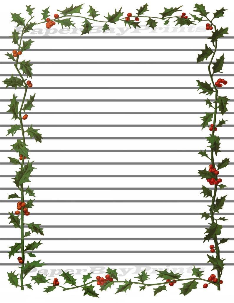 Border Paper Printable