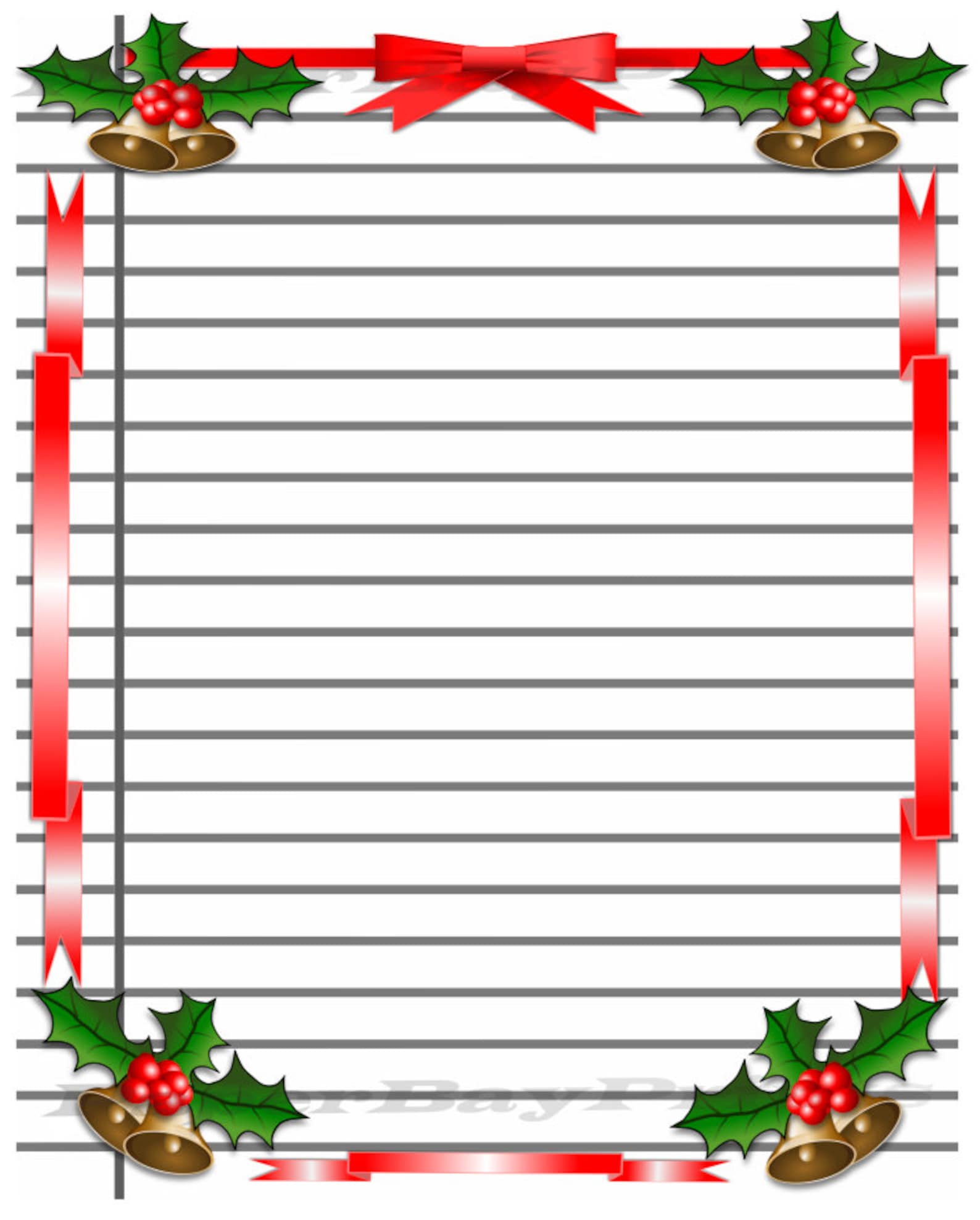 printable-christmas-writing-paper-paper-with-christmas-etsy