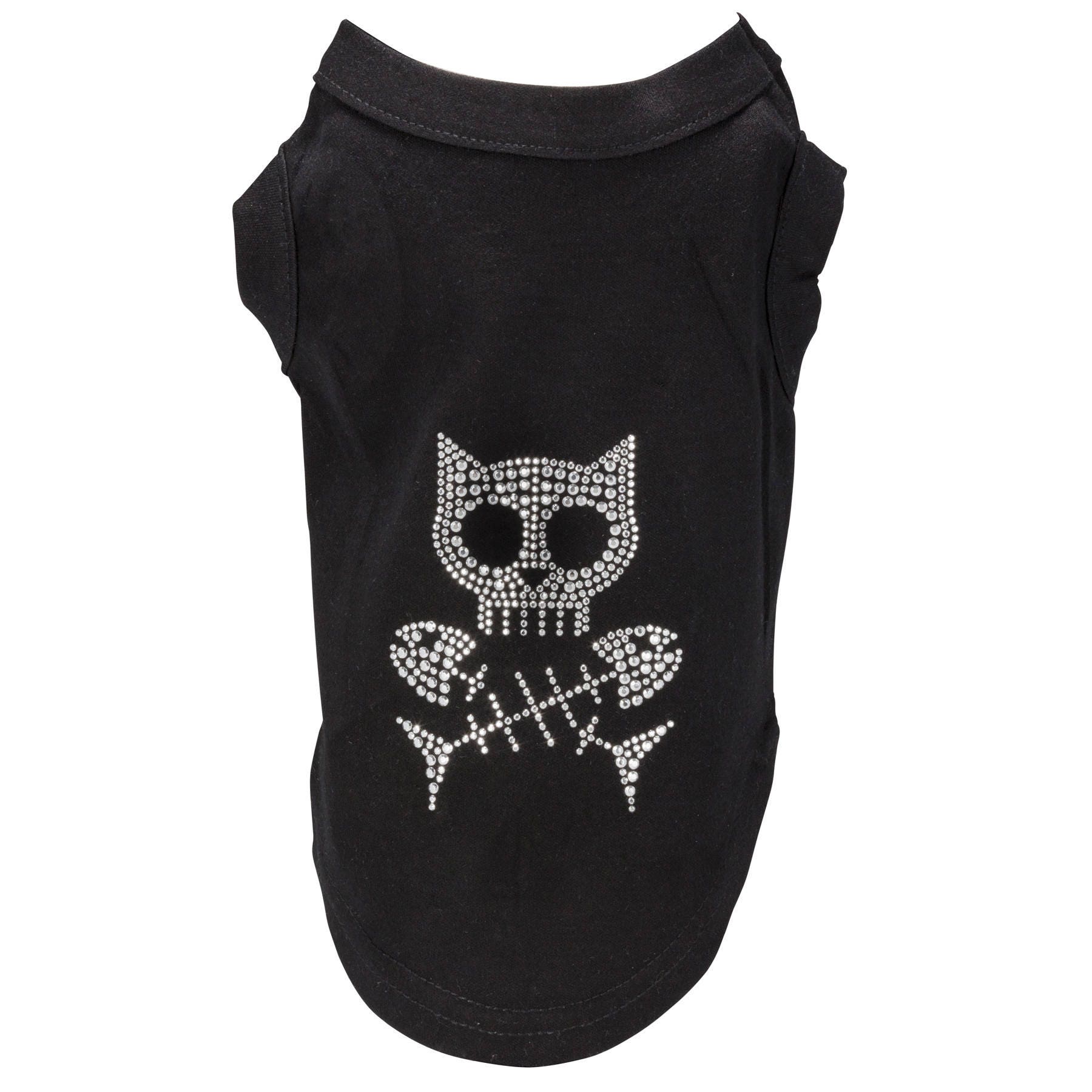 cat skull shirt