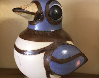 Vintage Erling & Karl Heerwagen uccello Danimarca gres ceramica