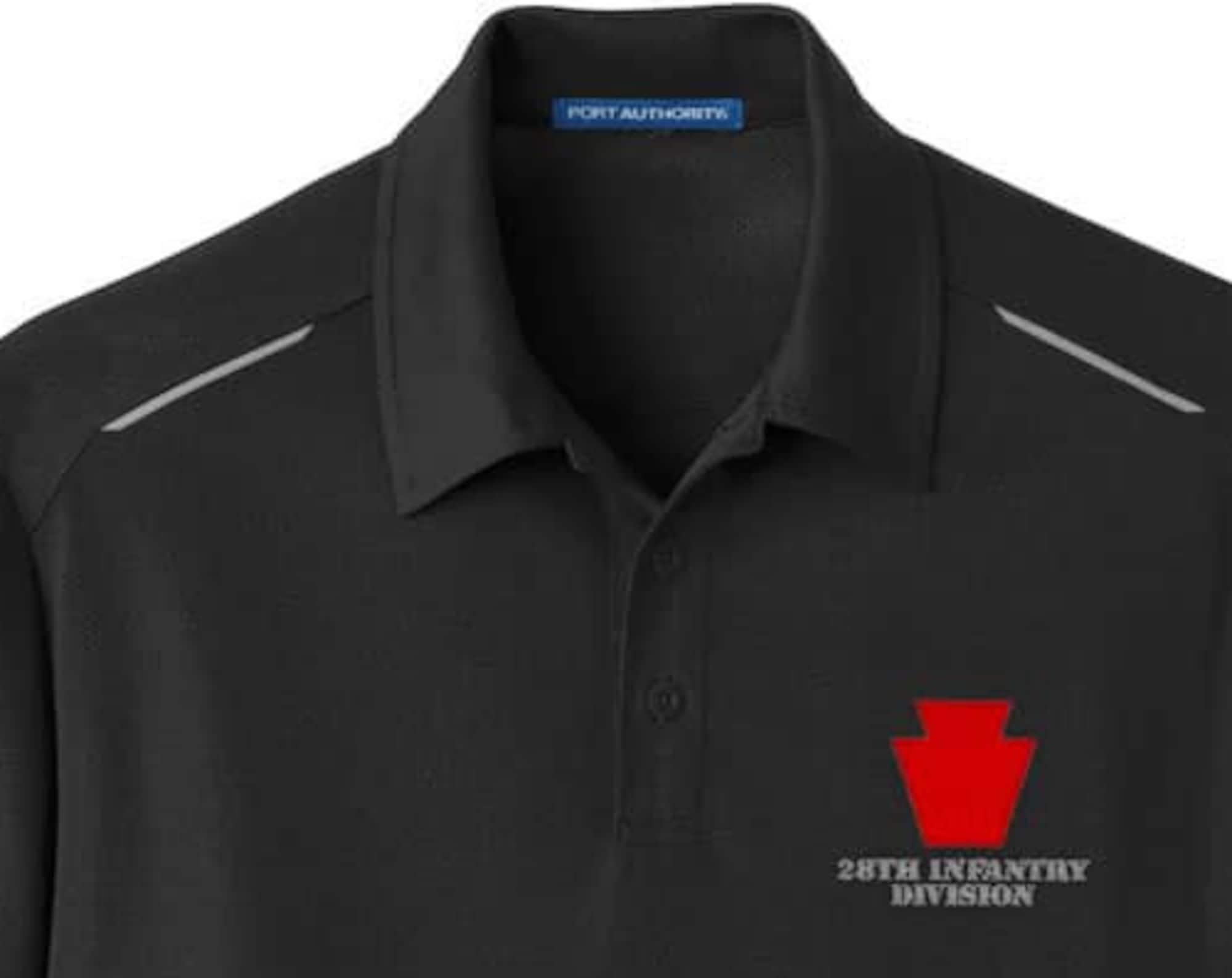 28th Infantry Division Embroidered Performance Golf Polo