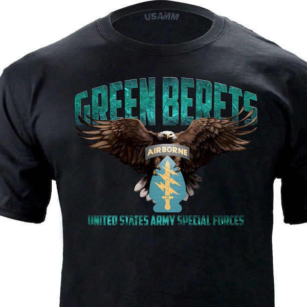 Special Forces Green Beret Graphic T-shirt