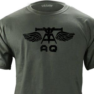 Distressed Naval Aviation Fire Control Badge T-Shirt