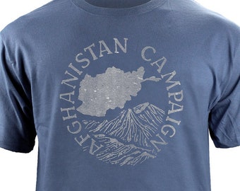 Distressed Afghanistan Campaign Medal T-Shirt