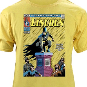 Vintage Abraham Lincoln Comic T-Shirt