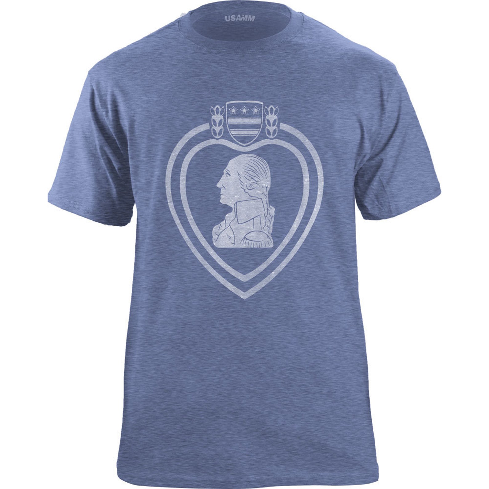 Purple Heart Red Emb Tee Women main image 1