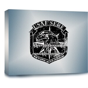 Air Force SERE Badge Gallery Wrapped Canvas