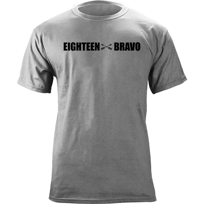 Army Special Forces Weapons MOS 18 Bravo 18B Veteran T shirt Etsy