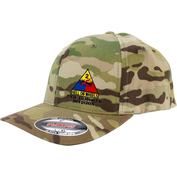 Army 2nd Armored Division Full Color Trucker Hat