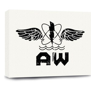 Naval Aircrewman (AW) Ratings Badge Gallery Wrapped Canvas