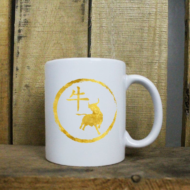 Original Chinese Zodiac Ox Mug image 1