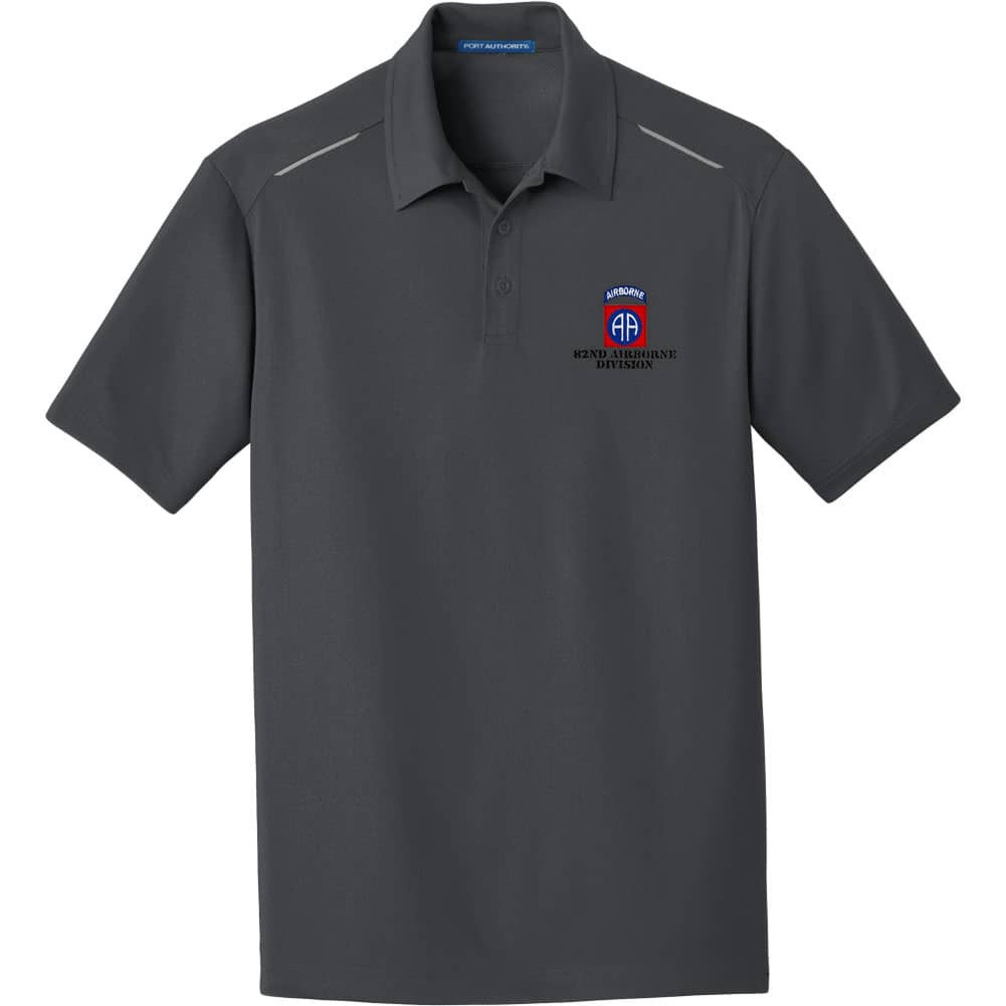 Army 82nd Airborne Division Embroidered Performance Golf Polo