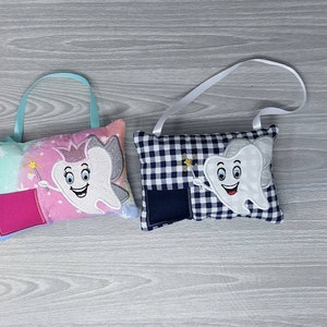 Embroidered Tooth Fairy Pillow, Tooth Fairy, Lost tooth, Custom Pillow, Tooth Fairy Pillow, Girl Tooth Fairy Pillow, Boy Tooth Fairy Pillow