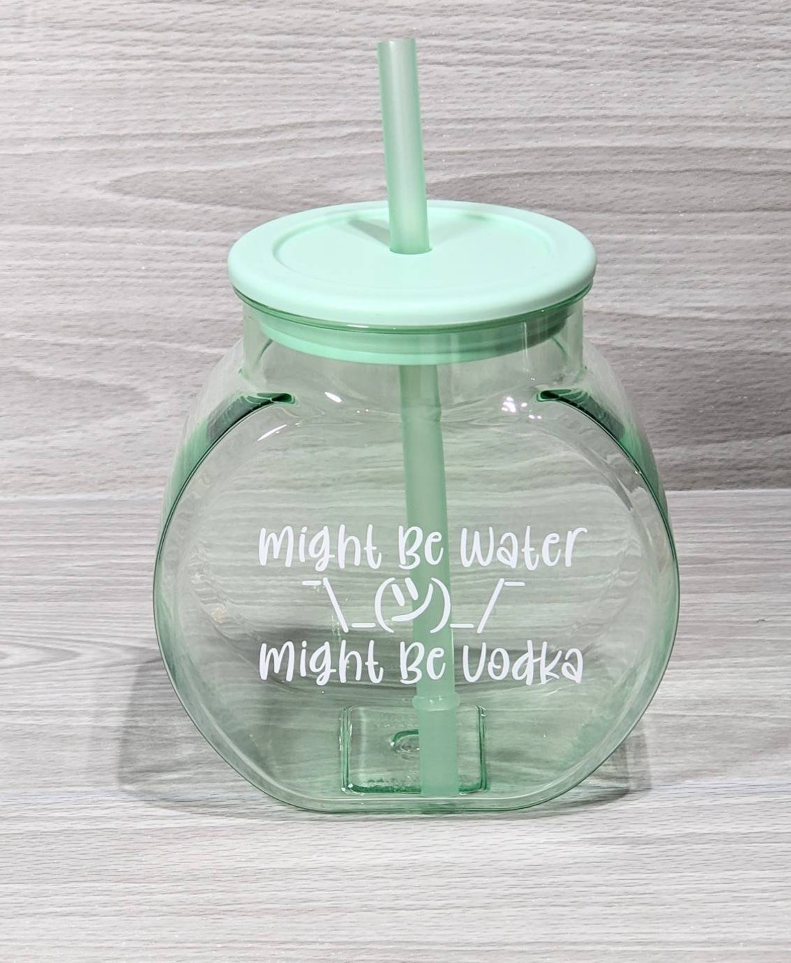 Fishbowl cup Adult Sippy Cup Pool Side Drink Girls Trip Etsy