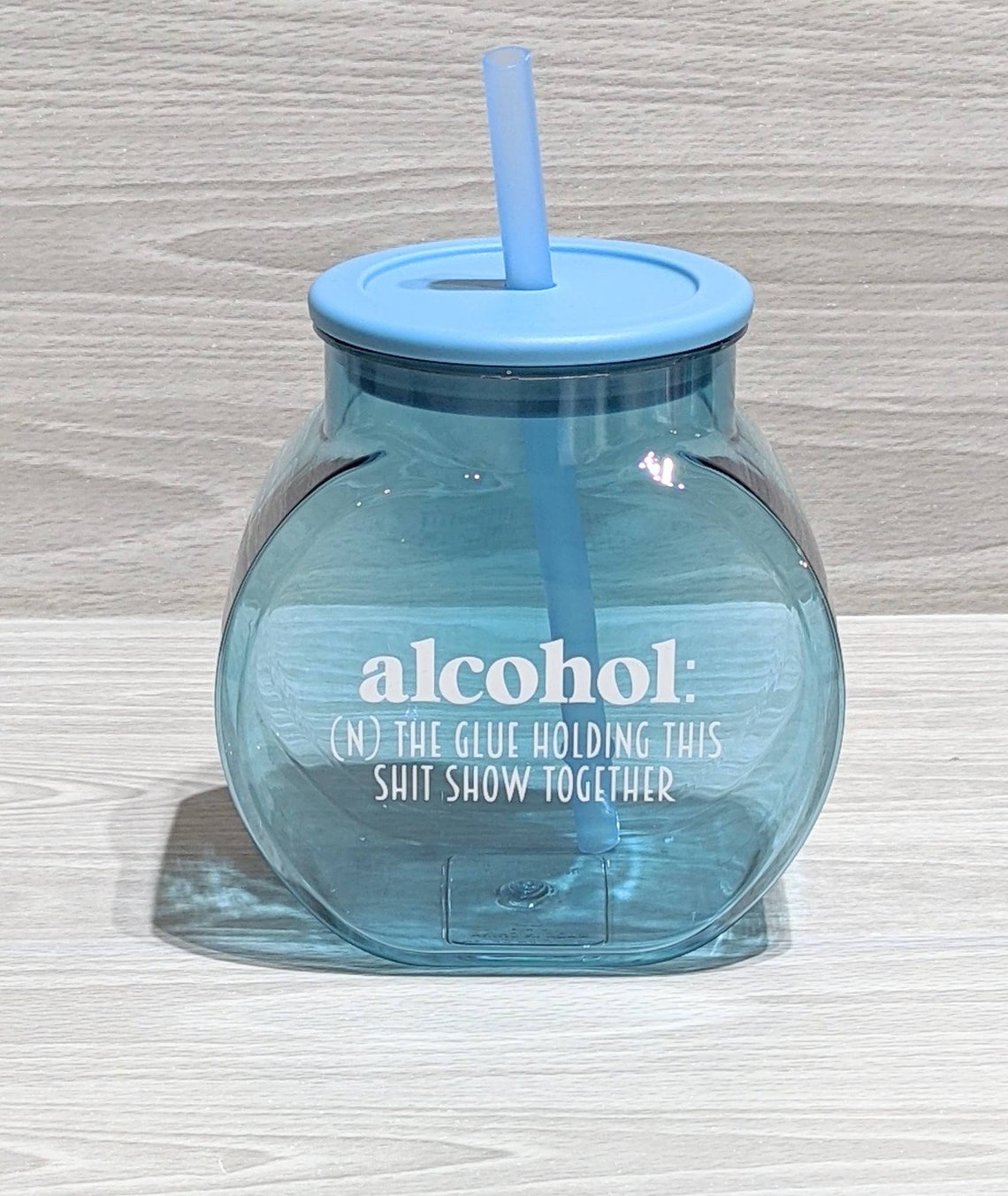 Fishbowl Cup Adult Sippy Cup Pool Side Drink Girls Trip Etsy