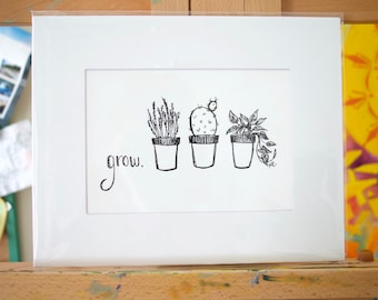 grow 8x10 Print