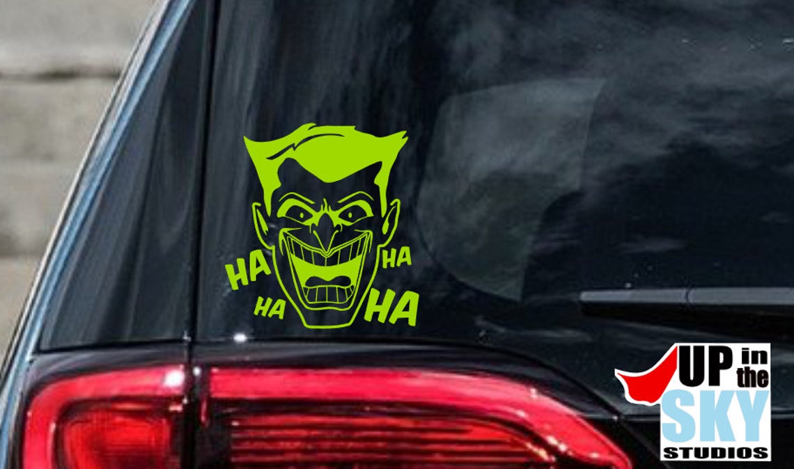 Joker Animated Vinyl Decal/Bumper Sticker DC Comics Etsy