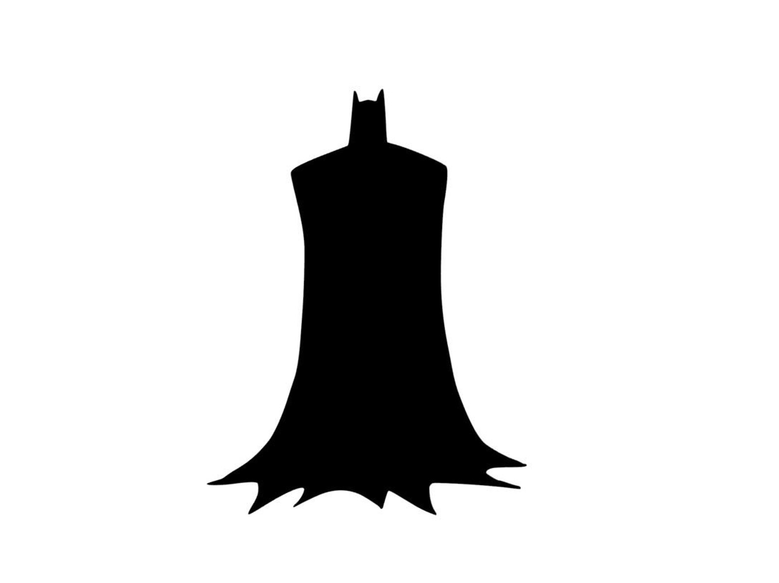 Batman Silhouette Vinyl Decal/bumper Sticker DC Comics | Etsy