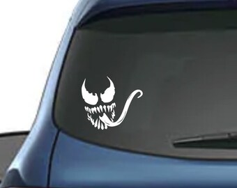 30-27 Venom Tongue logo car Window vinyl sticker decal spidey webslinger marvel