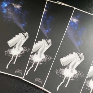 Space Can Stickers