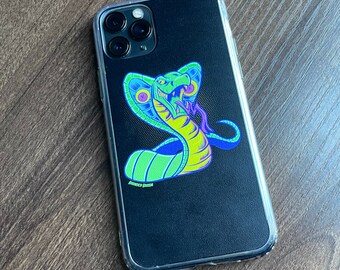 Neon Cobra iPhone Case