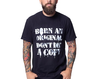 Born an Original garment-dyed heavyweight t-shirt