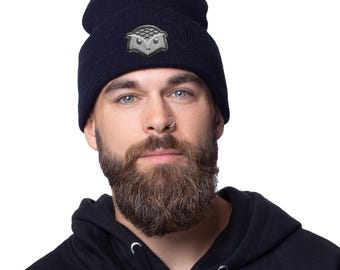 Owl Cuffed Beanie