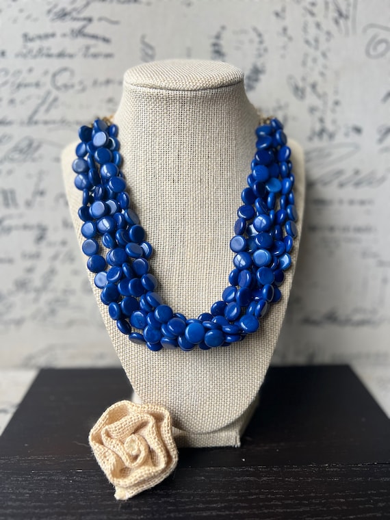 Chunky Blue Turquoise Slab Collar Necklace 256c – The Jewelry Junkie
