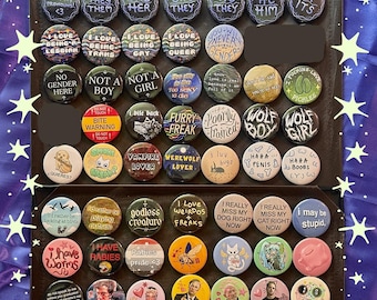 silly funny meme pinback buttons 1.5" || funny gifts for weird friends