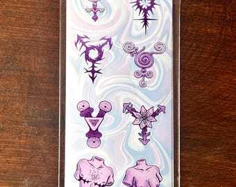 transgender pride sticker sheet ! | LGBTQ+ power, trans love, trans symbol