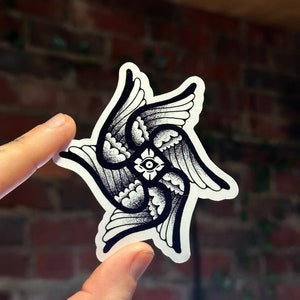 seraphim sticker | biblically accurate angel