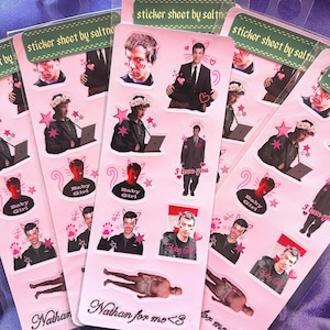 nathan for me <3 : nathan fielder sticker sheet