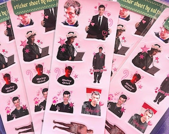 nathan for me <3 : nathan fielder sticker sheet