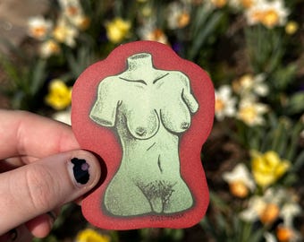 transfeminine pride sticker | handmade LGBTQ
