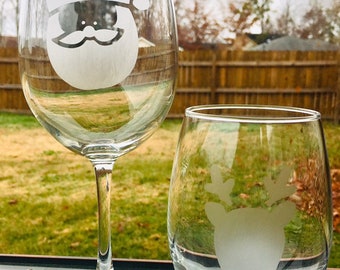 Christmas Glassware; Santa; Reindeer; Ornament; Snowflake; Snowman; Christmas Tree Glasses; Merry Christmas Barware