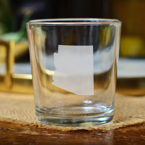 University of Arizona Wine Glasses Etsy