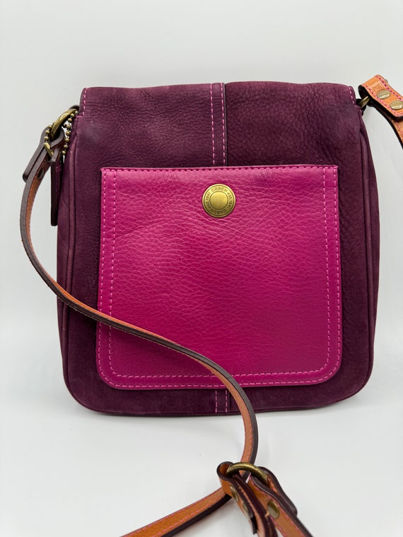 Coach plum purse hotsell