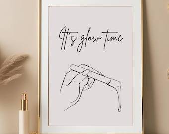 Waxing room decor, Waxing art, Wax artist, Waxing studio decor, Esthetician gifts, Beauty quotes, Self care beauty poster, Hair removal art