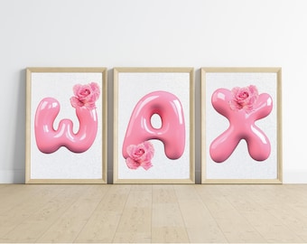 Set of 3. Wax Studio Decor. Esthetician Wall Art. Beauty Salon Decor. Skincare Wall Art. Wax Specialist Print. Spa Decor. Waxing room decor.