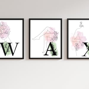 Set of 3. Waxing Studio Decor. Esthetician Wall Art. Beauty Salon Decor. Waxing Room Decor. Esthetician Gift. Skincare Wall Sign. Waxing Art
