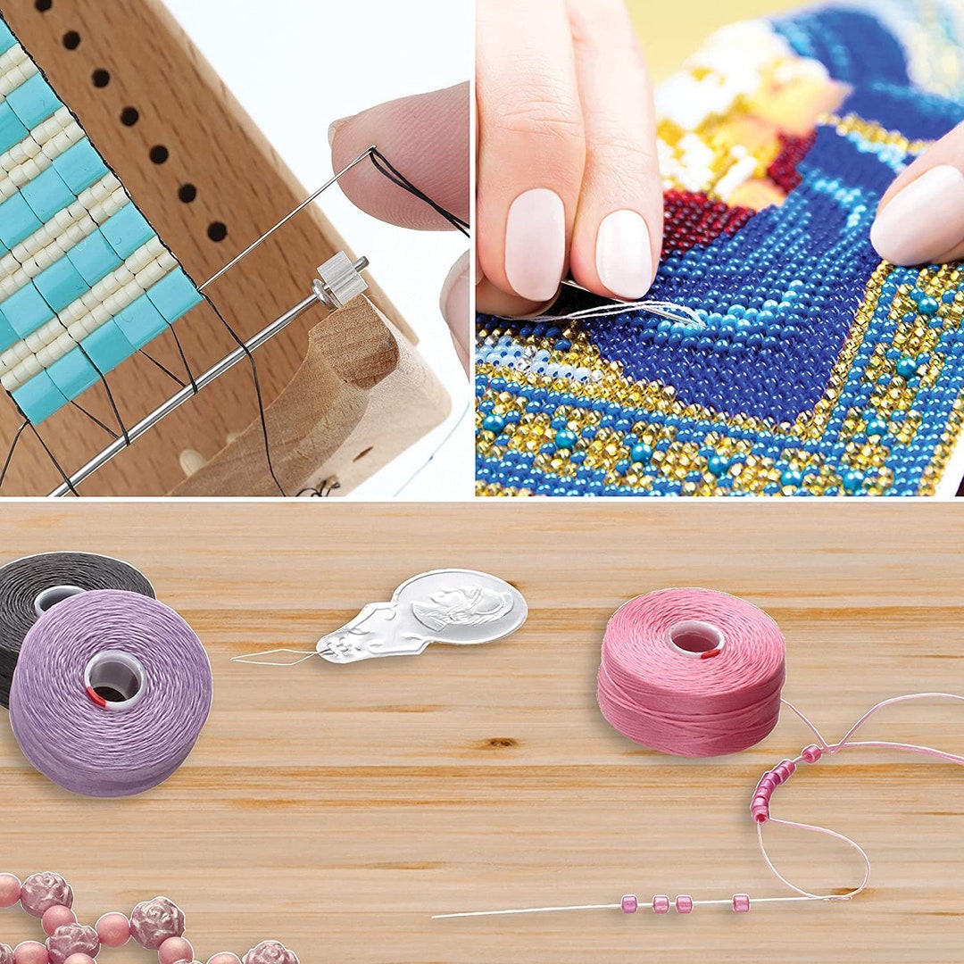 The Beadsmith Basic Elements Spin & String Needle, 4.25 Inches 107.95mm