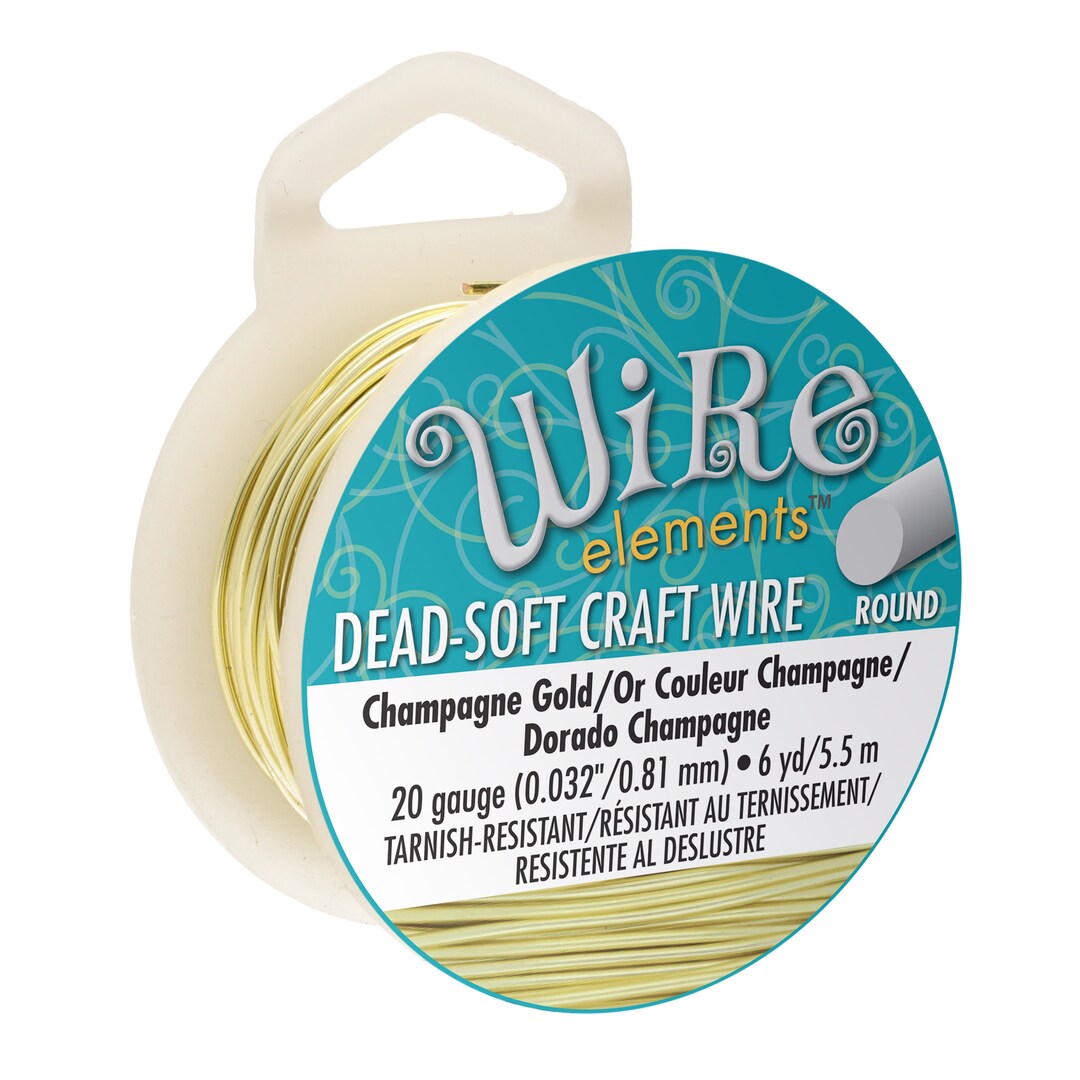 The Beadsmith Wire Elements Craft Wire– Tarnish Resistant, Soft Temper ...