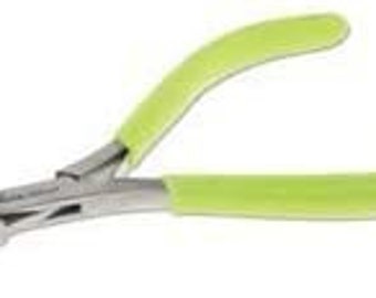 Beadsmith Micro Mini Flat Nose Pliers with Springs - 5" Length - PL5916